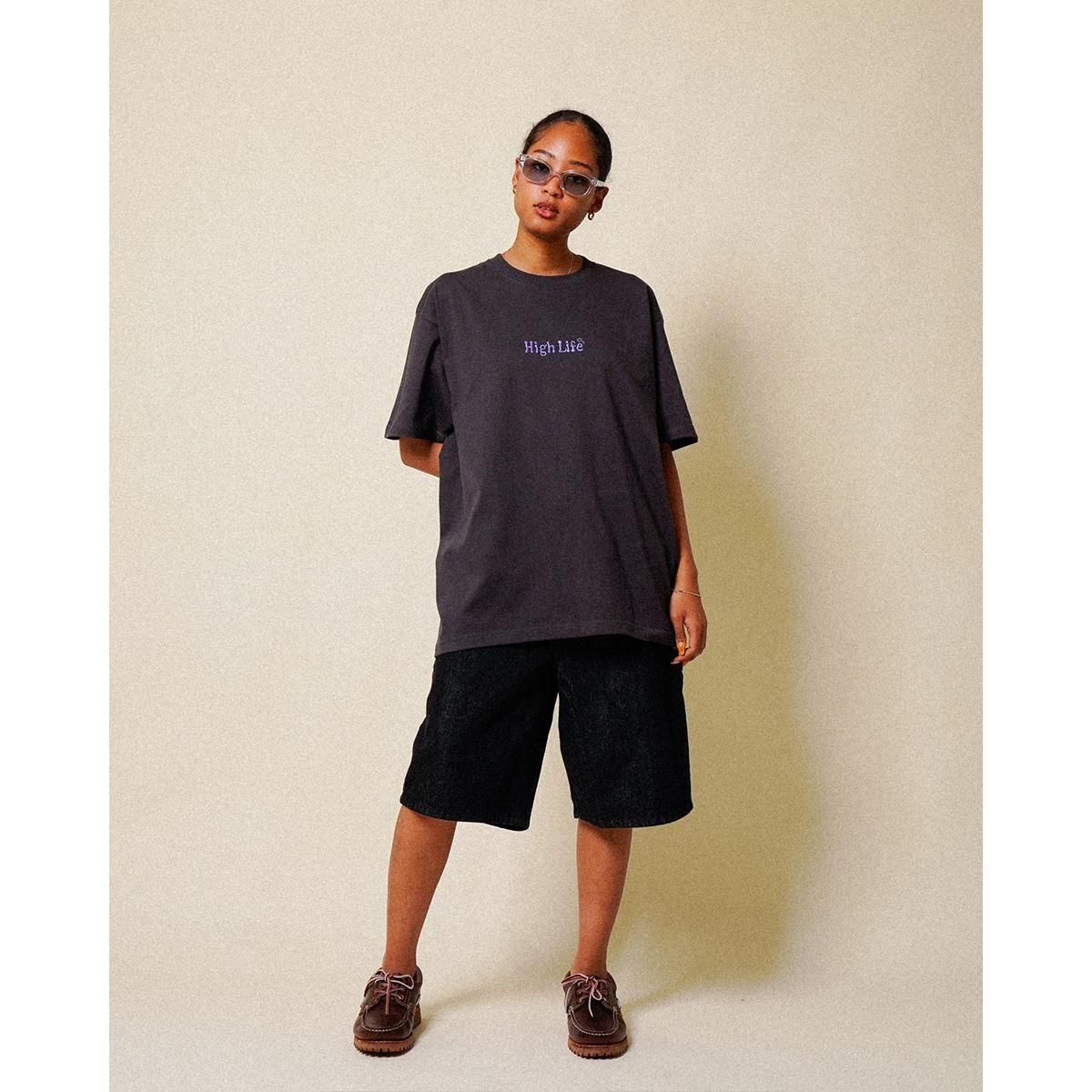 HighLife / Main Logo Tee - Sumi - - HighLife Online Store