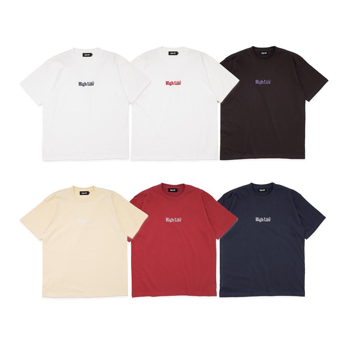 life mania of the year tee navy 新品未使用 HighLife / Main Logo Tee - Sumi - - HighLife Online Store