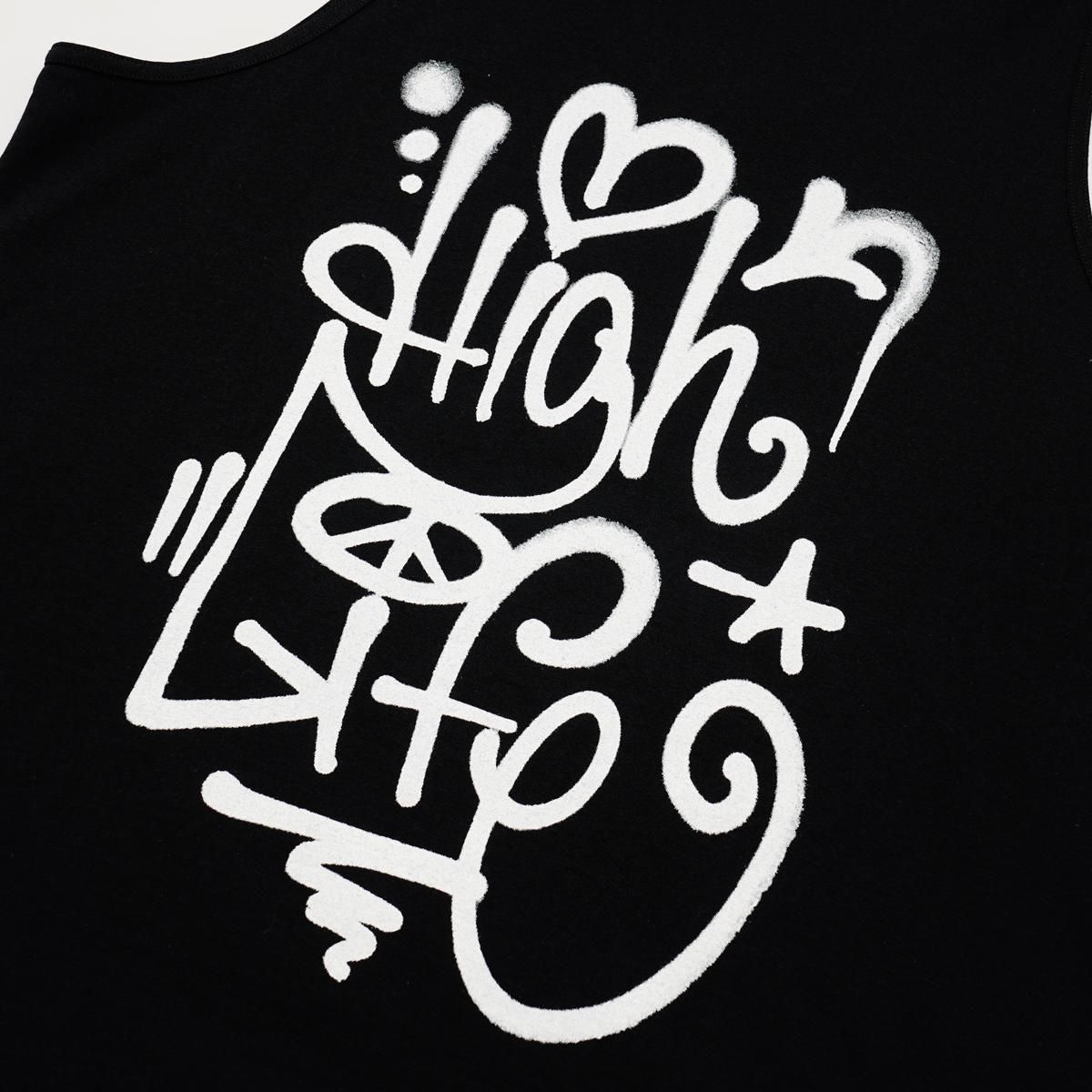 HYDE着 SPRAY GRAPHICS L/S TEE HYDE着 SPRAY GRAPHICS L/S TEE