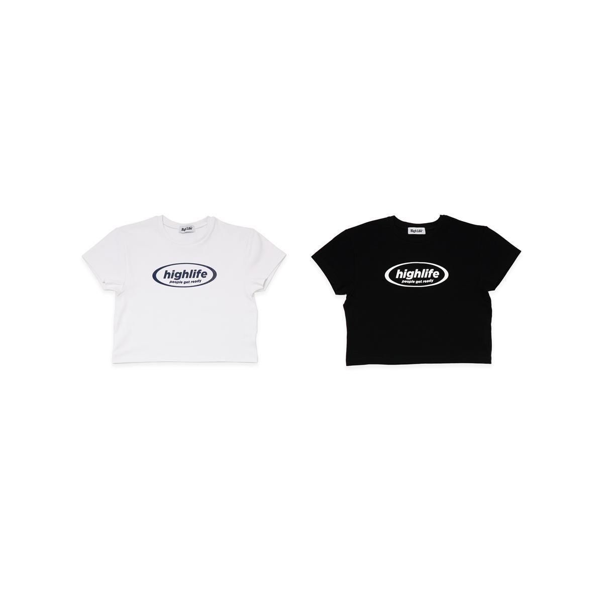 HighLife / Label Baby Short Tee - Black - - HighLife Online