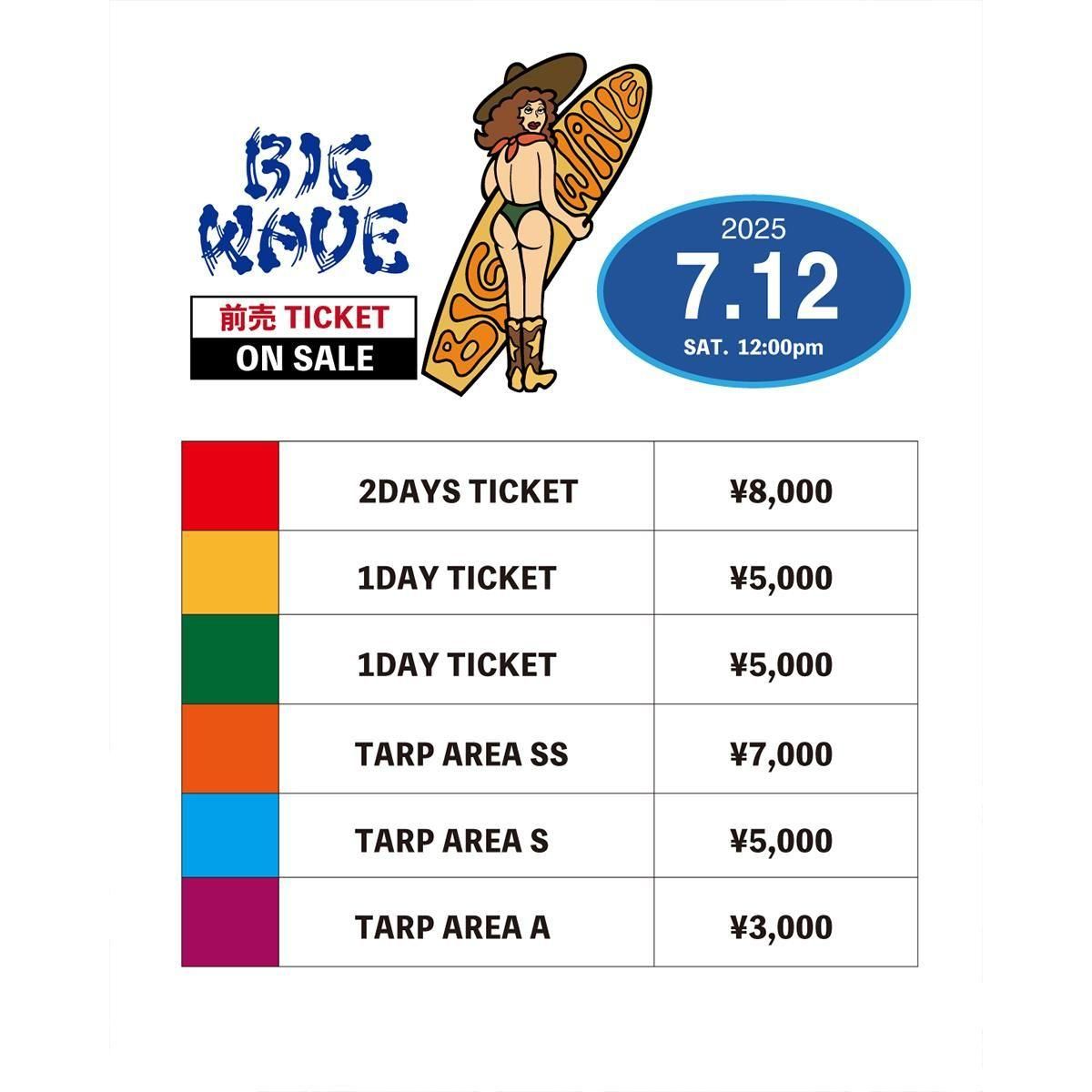 BigWave'25 Official Kids Tee - Natural - - HighLife Online