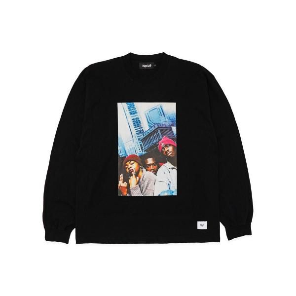 HighLife / FGS Garment-Dye L/S Tee - Black -