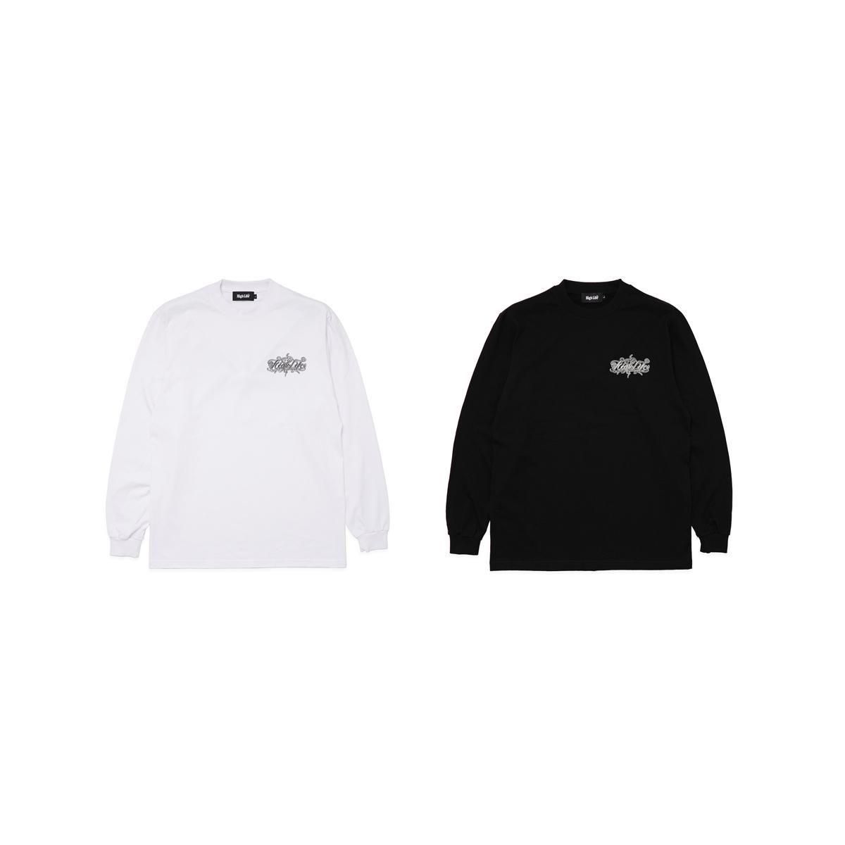 HighLife / Script L/S Tee - Black - - HighLife Online Store | ハイ