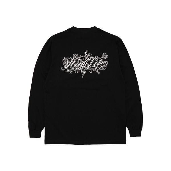 HighLife / Script L/S Tee - Black -