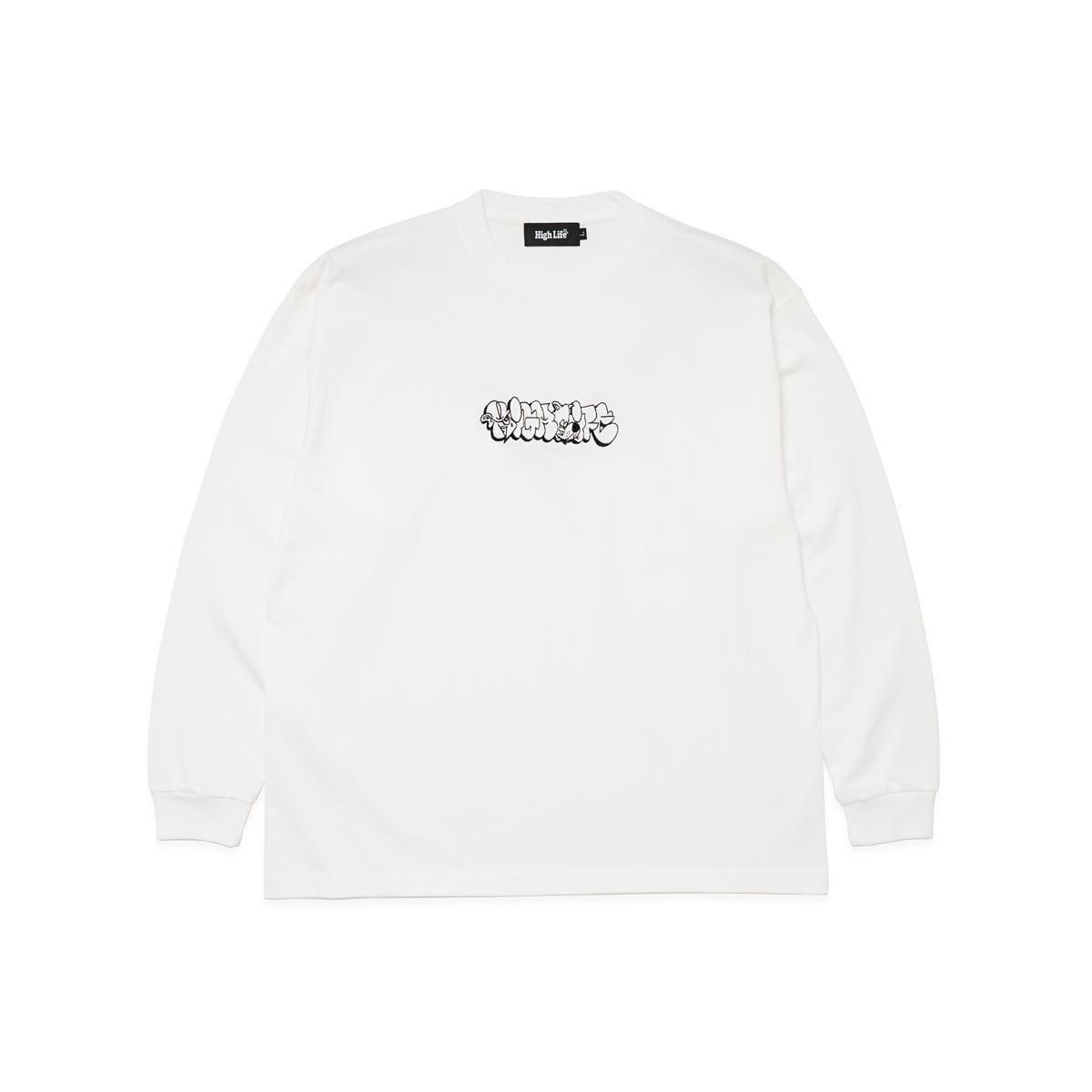 HighLife / Bubble L/S Tee - White - - HighLife Online Store