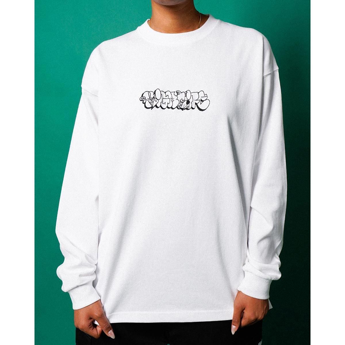 『グッド TEE 白 L』 グッド TEE 白 L』 KEYREX × ZETA BIG L/S TEE / WHITE | ZETA