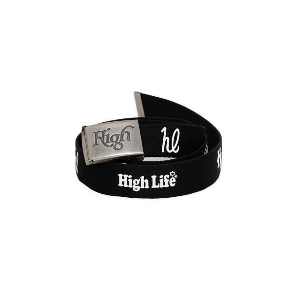 HighLife / Multi Logo Belt - Black -