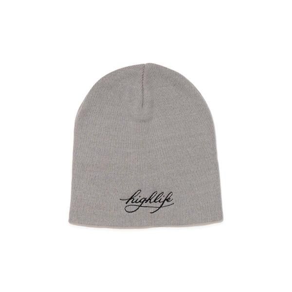 HighLife / Script Single Beanie - Grey -