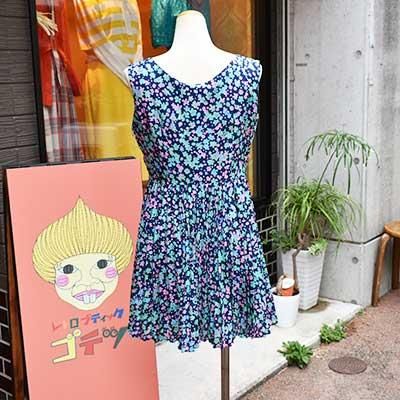 ノンノンドール ムッシュ榊 異素材切り替え お花 レース ジャンバー