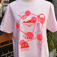【ＭＵＲＡＫＡＤＯ】虚舟　Ｔシャツ・ピンク　虚船 PK｜Tシャツ [DW26- 560]【クリックポスト可】