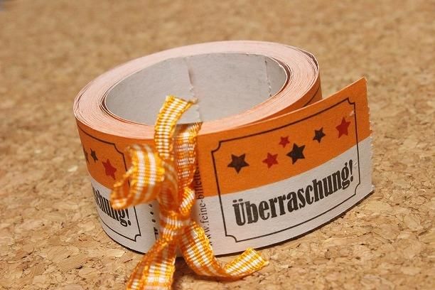 遊び心あふれる ドイツチケット Ueberraschung サプライズ 10枚 遊び心あふれる ドイツチケット Ueberraschung サプライズ 10枚