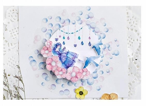 海外製 マスキングテープ -しゃぼん玉