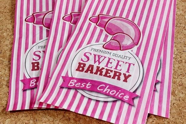 No.1 ドイツのパン用 マルシェ袋 「Sweet Bakery」 ドイツ パン屋さんの袋 Sweet Bakery（ドイツの文具・雑貨）の