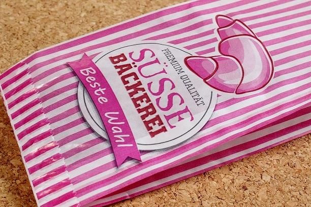 No.1 ドイツのパン用 マルシェ袋 「Sweet Bakery」 ドイツ パン屋さんの袋 Sweet Bakery（ドイツの文具・雑貨）の