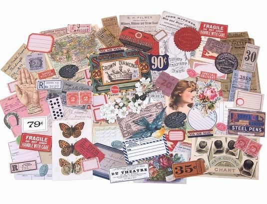 Tim Holtz Idea-Ology Ephemera Pack keepsakes 通販