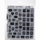 Tim Holtz Cling Rubber Stamp ticket ティムホルツチケットスタンプ