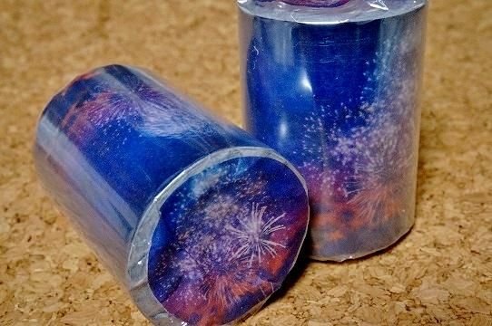 海外製 マスキングテープ -白い花火