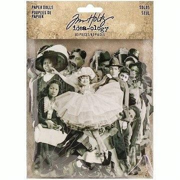 Tim Holtz Idea-Ology Paper Dolls Die-Cuts 107/Pkg