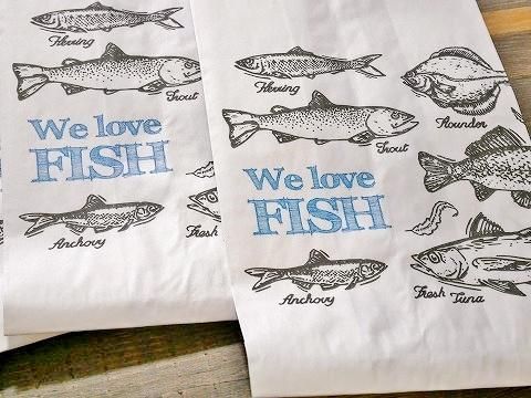 オランダ 魚用の袋 リアルイラスト スモールセレクト オランダ 魚用の袋 リアルイラスト スモールセレクト