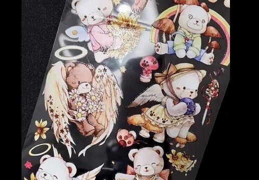 新七天PETテープ -海外製 PETテープ -天使熊｜マスキングテープ
