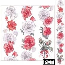 海外製 PETテープ -青いバラ