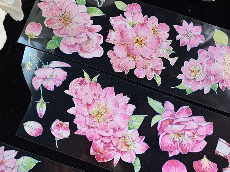 海外PETマステ14本セット 新七天 バラ 新七天 - 海外紙もの・輸入マスキングテープ通販のスモール