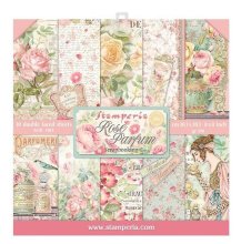 Stamperia Double-Sided Paper Pad 8インチ 10/Pkg　-Rose Parfum<img class='new_mark_img2' src='https://img.shop-pro.jp/img/new/icons11.gif' style='border:none;display:inline;margin:0px;padding:0px;width:auto;' />