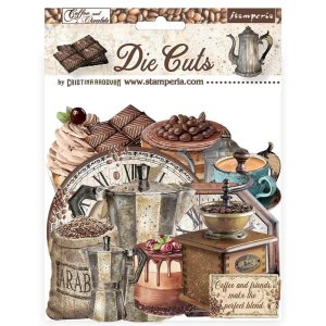 Stamperia Die-Cuts -Coffee And Chocolate (åץܡɡ