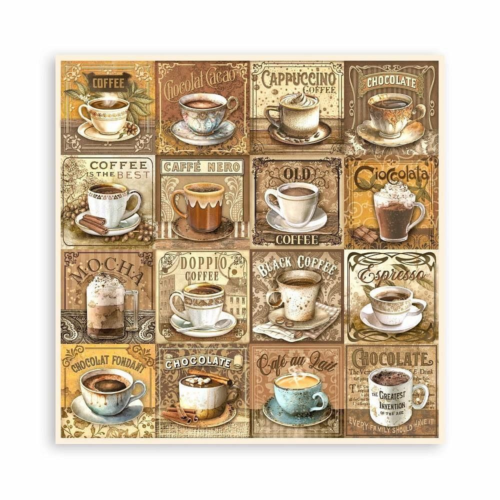 Stamperia Single-Sided Paper Pad 8インチ 片面印刷版 22/Pkg