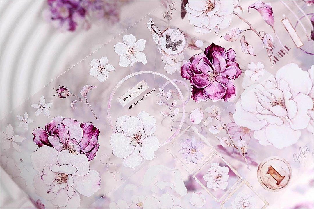 ♡SALE♡水晶 6cm×10m 云鬓花颜 vol.1 海外マスキングテープ ♡SALE♡水晶 6cm×10m 云鬓花颜 vol.1 海外マスキングテープ