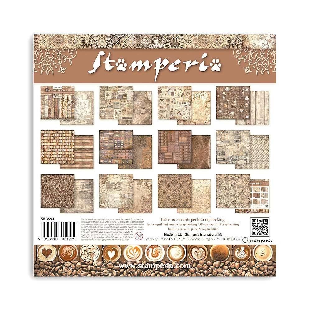 Stamperia Double-Sided Paper Pad 12x12 10/Pkg -Alice