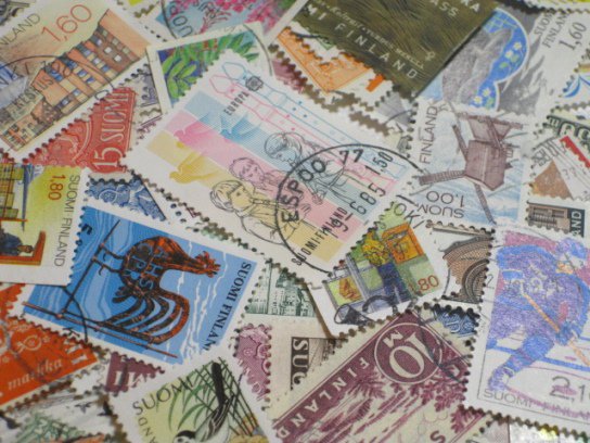 フィンランド使用済み切手20枚パケット-世界の古切手・使用済み切手