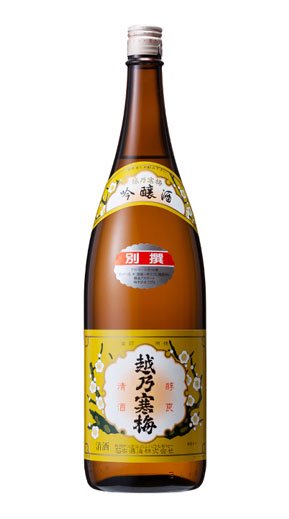 越乃寒梅 別撰 吟醸酒 1.8L｜新潟地酒のオンラインショップ｜にしざわ酒店