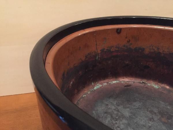 漆塗り火鉢 1点あり - ブルーパロット｜京都のアンティーク食器