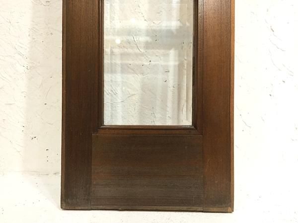 埋め込み窓 ウォルナット材 ガラス製 1990年代