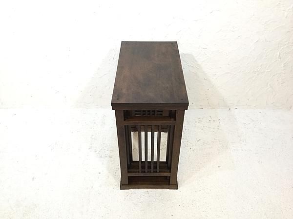 英国アンティーク木製ネストテーブル3台/収納式机/サイドテーブル(83-307) 3台セット】アンティーク ネストテーブル｜落ち着いた色味の木製