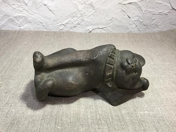 猫の置物 - ブルーパロット｜京都のアンティーク食器・家具