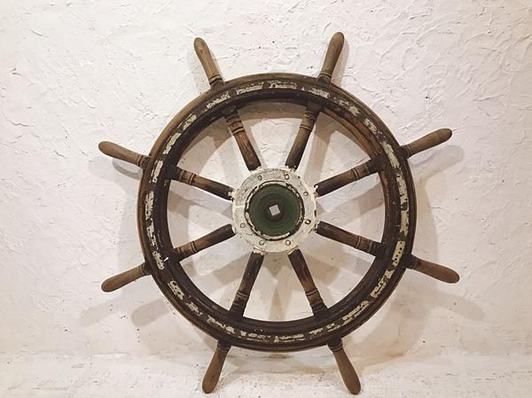 舵輪　アンティーク 57078220309_1.jpg