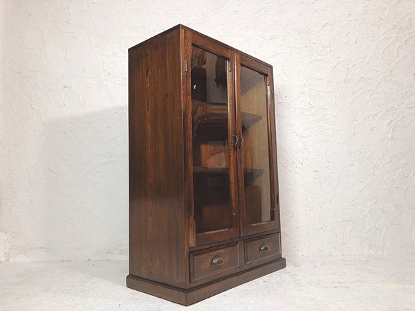 本箱 本棚 書棚 収納棚 レトロ アンティーク ヴィンテージ なつかしい アンティーク家具 antique vintage - ブルーパロット｜京都の アンティーク食器・家具・引取・修理・金継ぎ