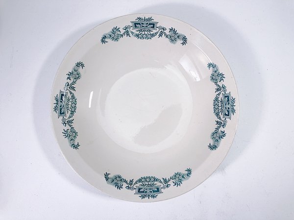 フランス製 大深皿 オランダ 阿蘭陀 シチュー皿 飾り皿 アンティーク ヨーロッパ