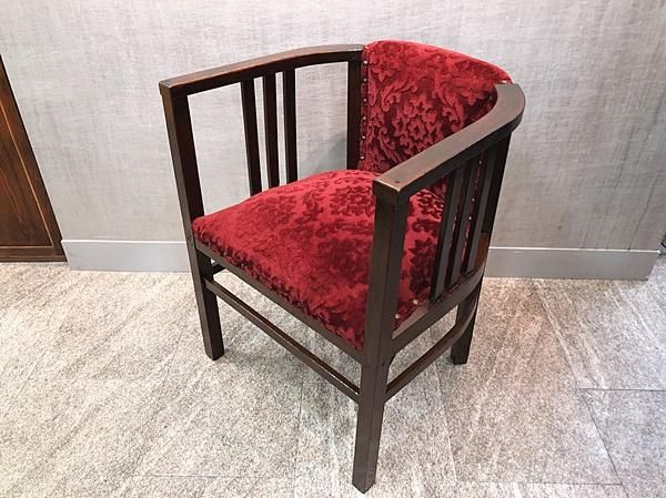 アンティーク家具 椅子 木製 ベロア 洋風 ヴィンテージチェア　コスガ アンティーク家具 椅子 木製 ベロア 洋風 ヴィンテージチェア