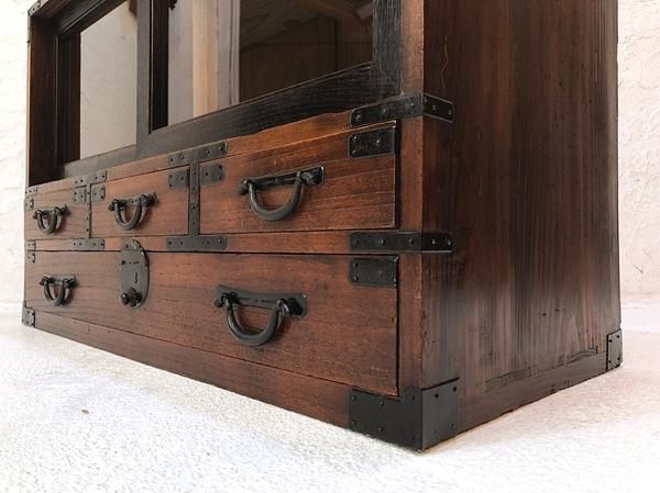明治時代の桐製小箪笥｜収納に活躍｜上質なアンティーク家具