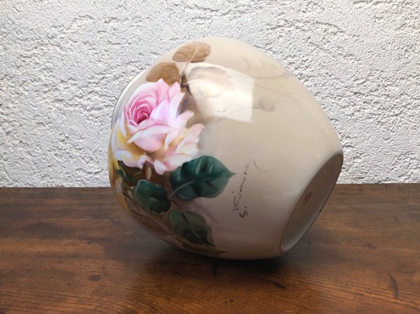 ノリタケ 花瓶 壺 ローズ - 京都の骨董・アンティーク・ヴィンテージの 