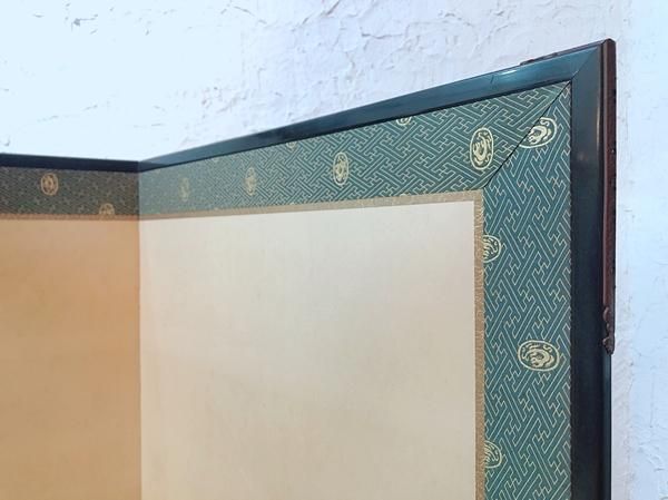 屏風　アンティーク 衝立屏風 antique - ブルーパロット｜京都のアンティーク食器