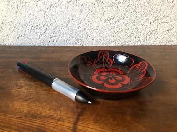 【年代物】吉野塗　吉野絵皿　銘々皿　5枚セット 年代物】吉野塗 吉野絵皿 銘々皿 5枚セット 工芸品