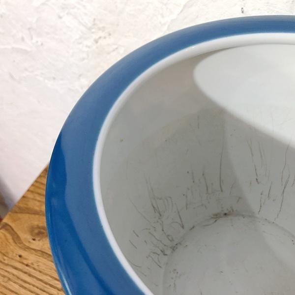 ノリタケ火鉢(ブルーローズ) - ブルーパロット｜京都のアンティーク