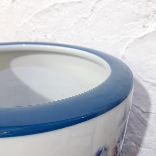 ノリタケ　火鉢　ブルーローズ ノリタケ火鉢(ブルーローズ) - ブルーパロット｜京都の