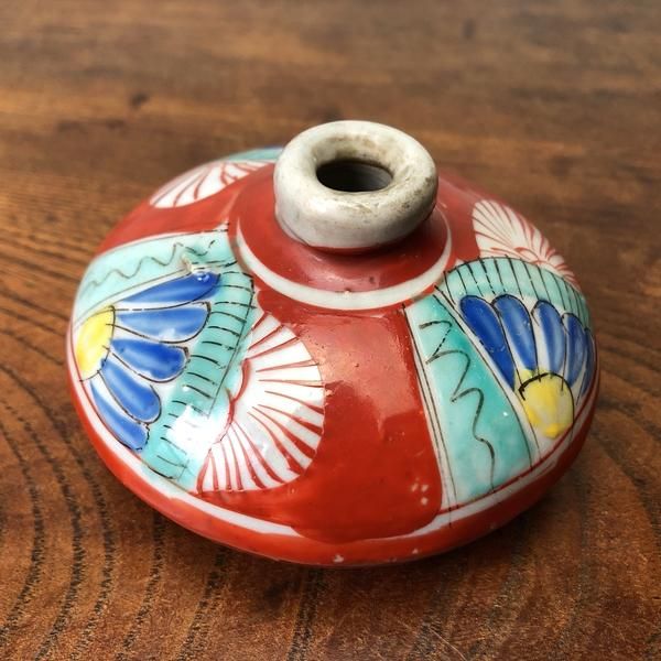 注目のブランド 色絵油壺MA311 工芸品
