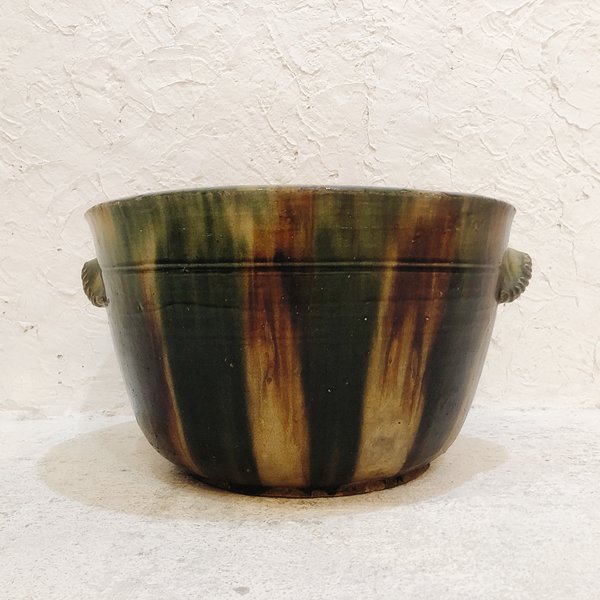 緑釉の大鉢