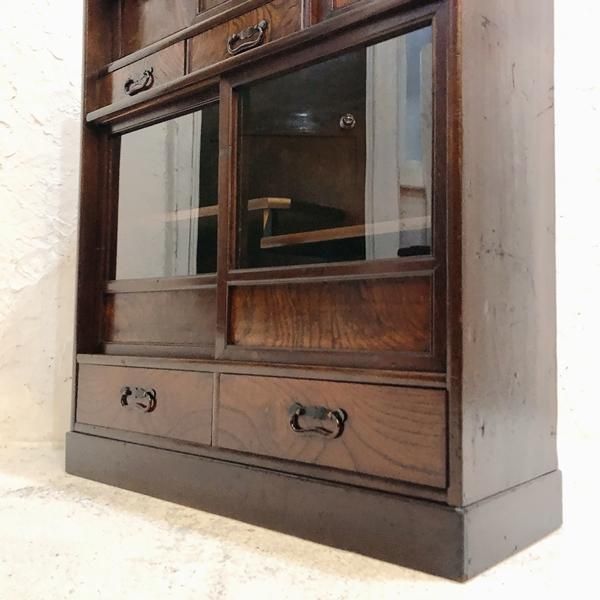 和箪笥 和風キャビネット 和室 骨董 和家具 アンティーク家具 レトロ